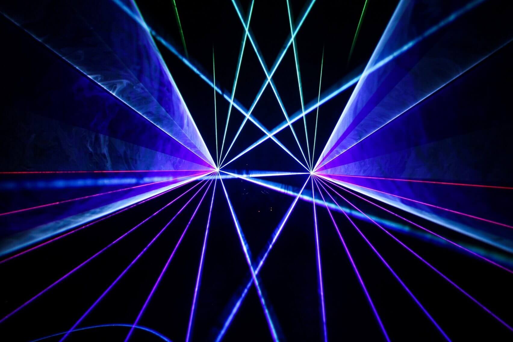 Laser Show with Atmospheric effects